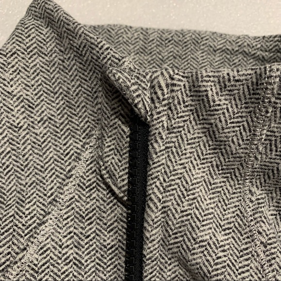 Lululemon Forme Jacket II Textured Heathered Herringbone Heathered Black White - Picture 9 of 15